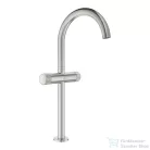 Grohe ATRIO PRIVATE XL magasított mosdó csaptelep click-clack leeresztővel,Supersteel 21142DC0