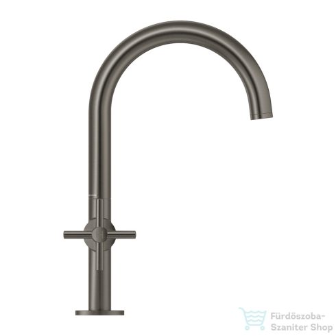 Grohe ATRIO L magasított mosdó csaptelep click-clack leeresztővel,Brushed Hard Graphite 21144AL0