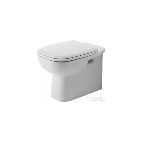 Duravit D-Code rejtett bekötésű, mélyöblítésű álló WC HygieneGlaze mázzal,21150920002
