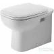 Duravit D-Code rejtett bekötésű, mélyöblítésű álló WC HygieneGlaze mázzal,21150920002