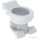 Geberit BAMBINI hátsó kifolyású,mélyöblítéses álló wc,oroszlánlábas design,fehér 212000000