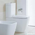 Duravit Happy D.2 monoblokkos wc alsó rész HygieneGlaze felület 2134092000 ( 213409 )