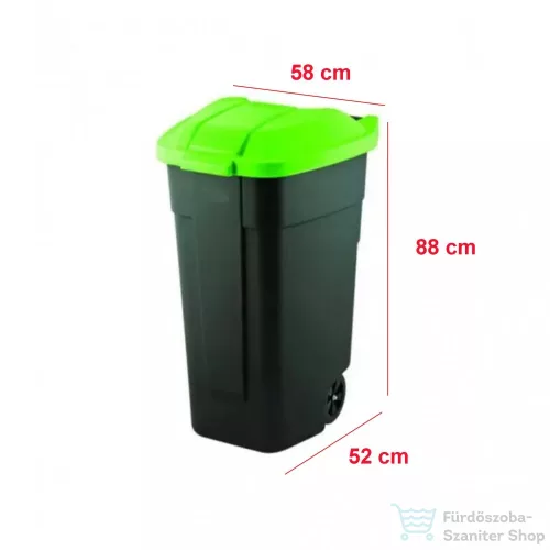 Curver Refuse Bin görgős szemetes 110L 214125