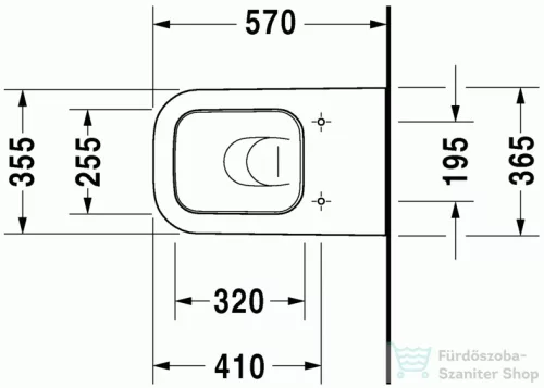 Duravit Happy D.2 álló wc 2159090000 ( 215909 )