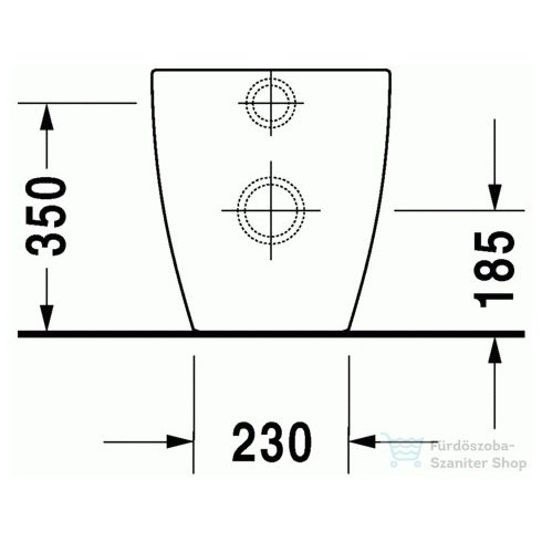 Duravit Happy D.2 álló wc HygieneGlaze felület 2159092000 ( 215909 )