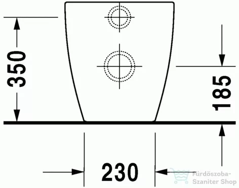 Duravit Happy D.2 álló wc HygieneGlaze felület 2159092000 ( 215909 )