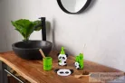 Sapho RIDDER PANDA álló fogkefetartó, zöld (2168200)