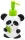 Sapho RIDDER PANDA álló szappanadagoló, zöld (2168500)