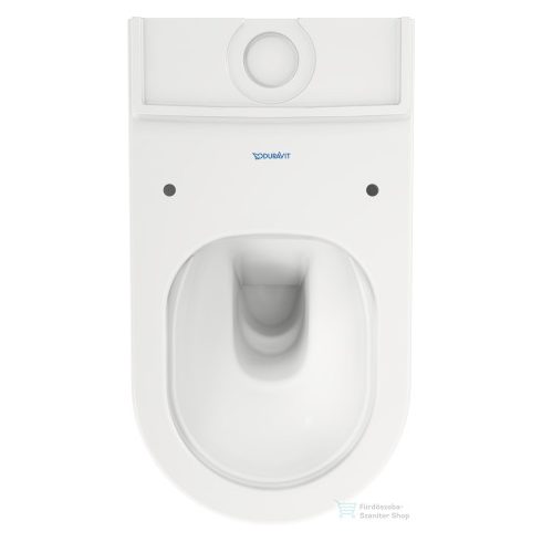 Duravit WHITE TULIP perem nélküli vario kifolyós monoblokkos wc,tartály és ülőke nélkül,Wondergliss bevonattal,21970900001