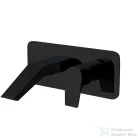 RamonSoler URBAN CHIC falsík alatti mosdó csaptelep 14 cm-es kifolyóval, leeresztő nélkül, matt fekete 21A303619
