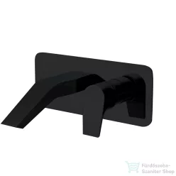   RamonSoler URBAN CHIC falsík alatti mosdó csaptelep 14 cm-es kifolyóval, leeresztő nélkül, matt fekete 21A303619