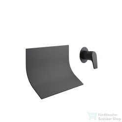   RamonSoler URBAN CHIC falsík alatti mosdó csaptelep 8,2 cm-es kifolyóval, leeresztő nélkül, matt fekete 21A309430