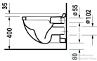 Duravit Starck 3 fali wc 2200090000 ( 220009 )