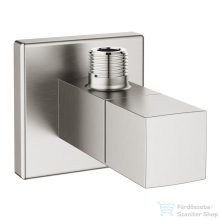   Grohe EUROCUBE sarokszelep 1/2"-3/8",Supersteel 22012DC0