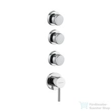   Bugnatese Kobuk 3 állású falsík alatti kád/zuhany csaptelep belső egységgel.króm 2207CR