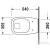 Duravit D-Code síköblítésű fali WC 22100900002 ( 221009 )