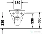 Duravit D-Code síköblítésű fali WC 22100900002 ( 221009 )