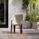 Curver Dante kartámaszos magas támlás műanyag kerti szék cappuccino 221210