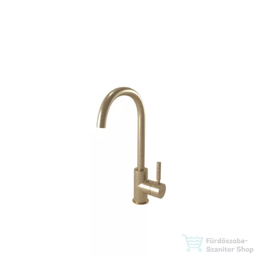 Bugnatese KOBUK magasított mosdó csaptelep, automata leeresztővel, bronz 2217BR