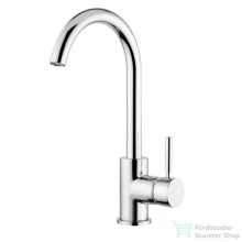   Bugnatese KOBUK magasított mosdó csaptelep click-clack leeresztővel,króm 2217SCCR