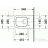 Duravit HAPPY D.2 fali wc Wondergliss bevonattal,22210900001