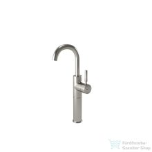   Bugnatese KOBUK magasított mosdó csaptelep click-clack leeresztővel,szálcsiszolt nikkel 2221SCNS