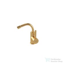   Bugnatese KOBUK bidé csaptelep leeresztő nélkül,szálcsiszolt arany 2223SOS