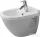 Duravit Starck 3 Compact fali bidé WonderGliss felülettel 22311500001 ( 223115 )