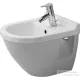 Duravit Starck 3 Compact fali bidé WonderGliss felülettel 22311500001 ( 223115 )