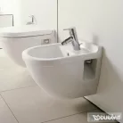 Duravit Starck 3 Compact fali bidé WonderGliss felülettel 22311500001 ( 223115 )