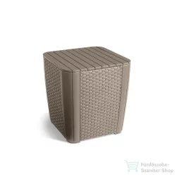 Curver Luzon műanyag kerti asztal cappuccino 223931
