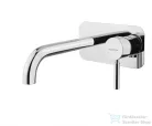 Bugnatese KOBUK Fal alatti mosdócsaptelep 19 cm kifolyóval króm színben, leeresztő nélkül,  2243CR