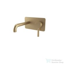   Bugnatese KOBUK falsík alatti mosdócsaptelep 19 cm-es kifolyóval,click-clack leeresztővel,matt bronz 2243SCBO