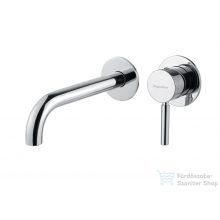   Bugnatese KOBUK Fal alatti mosdócsaptelep 19 cm kifolyóval króm színben, leeresztő nélkül,  2245CR