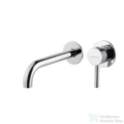   Bugnatese KOBUK falsík alatti mosdócsaptelep 19 cm-es kifolyóval,click-clack leeresztővel,króm 2245SCCR