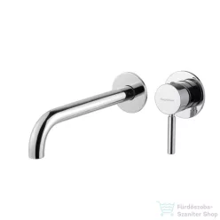   Bugnatese KOBUK falsík alatti mosdó csaptelep 22 cm-es kifolyóval,click-clack leeresztővel,Króm 2246SCCR