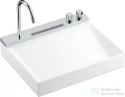 Hansgrohe AVALEGRA AquaUnit 58x47,5 cm-es mosdórendszer zuhanyvízsugárral, matt fehér/fényes króm 22472000