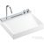 Hansgrohe AVALEGRA AquaUnit 58x47,5 cm-es mosdórendszer zuhanyvízsugárral, matt fehér/fényes króm 22472000