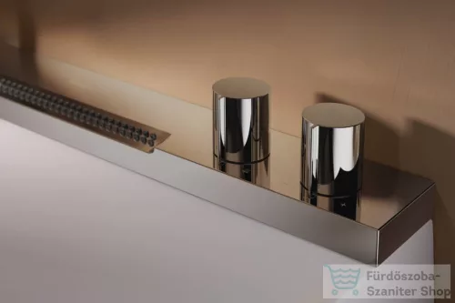 Hansgrohe AVALEGRA AquaUnit 58x47,5 cm-es mosdórendszer zuhanyvízsugárral, matt fehér/fényes króm 22472000