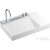 Hansgrohe AVALEGRA AquaUnit 78x47,5 cm-es mosdórendszer zuhanyvízsugárral, matt fehér/fényes króm 22473000