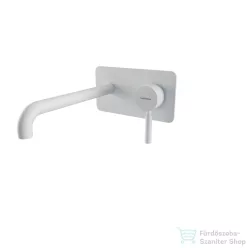   Bugnatese KOBUK Fal alatti mosdócsaptelep 22 cm kifolyóval fehér színben, leeresztő nélkül,  2247BI