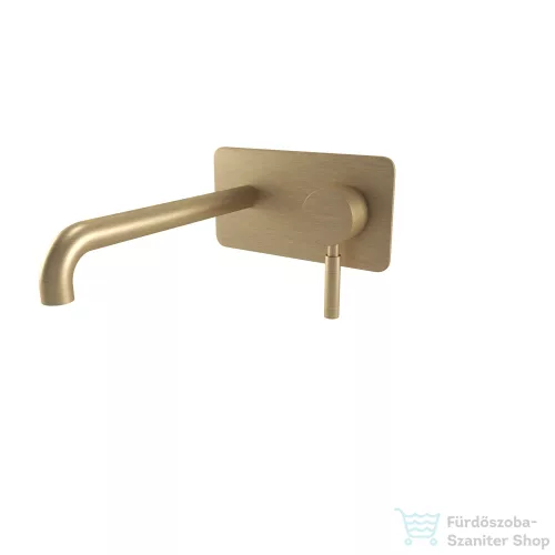 Bugnatese KOBUK falsík alatti mosdócsaptelep 22 cm-es kifolyóval,leeresztő nélkül,Matt bronz 2247BO