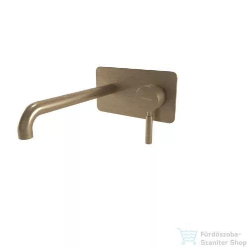 Bugnatese KOBUK Fal alatti mosdócsaptelep 22 cm kifolyóval bronz színben, leeresztő nélkül,  2247BR