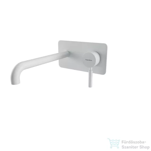 Bugnatese KOBUK falsík alatti mosdócsaptelep 22 cm-es kifolyóval,click-clack leeresztővel,Matt fehér 2247SCBI