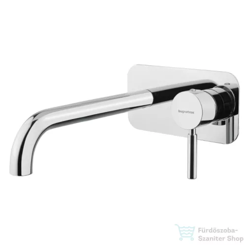 Bugnatese KOBUK falsík alatti mosdócsaptelep 22 cm-es kifolyóval,click-clack leeresztővel,Króm 2247SCCR