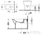Duravit Darling New álló bidet 2251100000 ( 225110 )