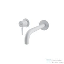   Bugnatese KOBUK falsík alatti mosdó csaptelep 19 cm-es kifolyóval,leeresztő nélkül,Matt fehér 2251BI