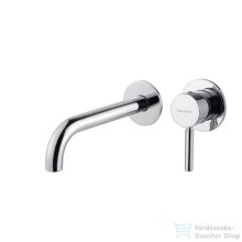   Bugnatese KOBUK falsík alatti mosdó csaptelep 19 cm-es kifolyóval,click-clack leeresztővel,Króm 2251SCCR