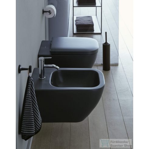 Duravit HAPPY D.2 fali bidé Wondergliss bevonattal,antracit 22581513001