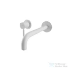 Bugnatese KOBUK falsík alatti mosdó csaptelep 22 cm-es kifolyóval,leeresztő nélkül,Matt fehér 2265BI